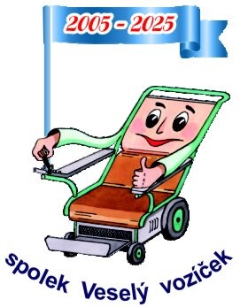 Logo Spolek Veselý vozíček – 20 let